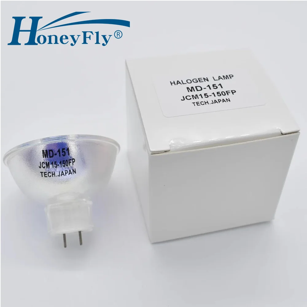 

HoneyFly Endoscope Halogen Lamp JCM 15V 150W MD-151 Mounter Medical Instrument Cold Light Source for Olympus V70/CV150/CV170