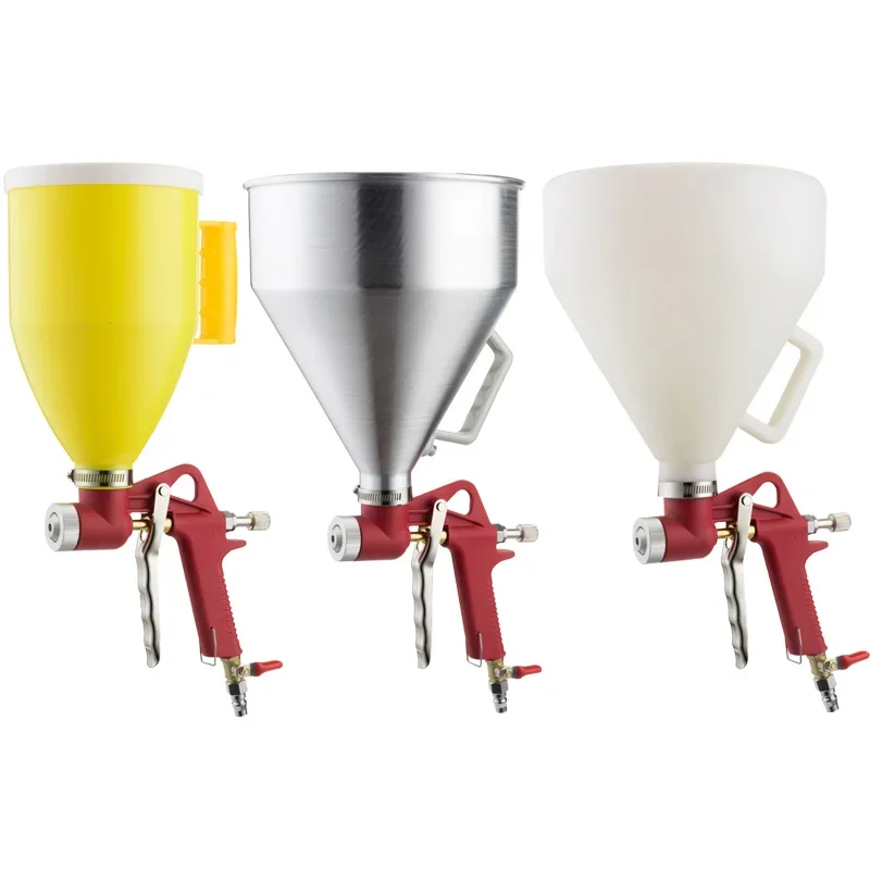 Large Capacity Real Stone Paint Spray Gun External Wall Coating Sandblasting Cement Mortar Spraying Pneumatic Spray Can