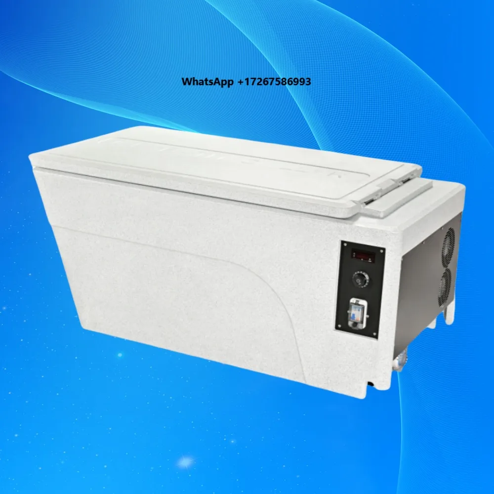 Modern Design Rotomolded PVC Spa Tub Self-Cooling Cold Plunge Pool with Built-in Chiller for Cold Water Therapy