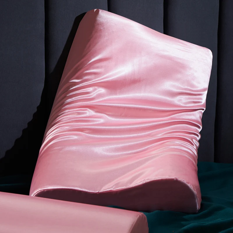 30x50cm/40x60cm Luxury Cotton Latex Pillowcase Memory Pillow Cover Bedding Soft Sleeping Pillow Protector