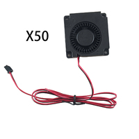 50PCS/LOT Original FLSUN V400 3D Printer Part Effector Hotend Accessory 4510 Turbo Fan