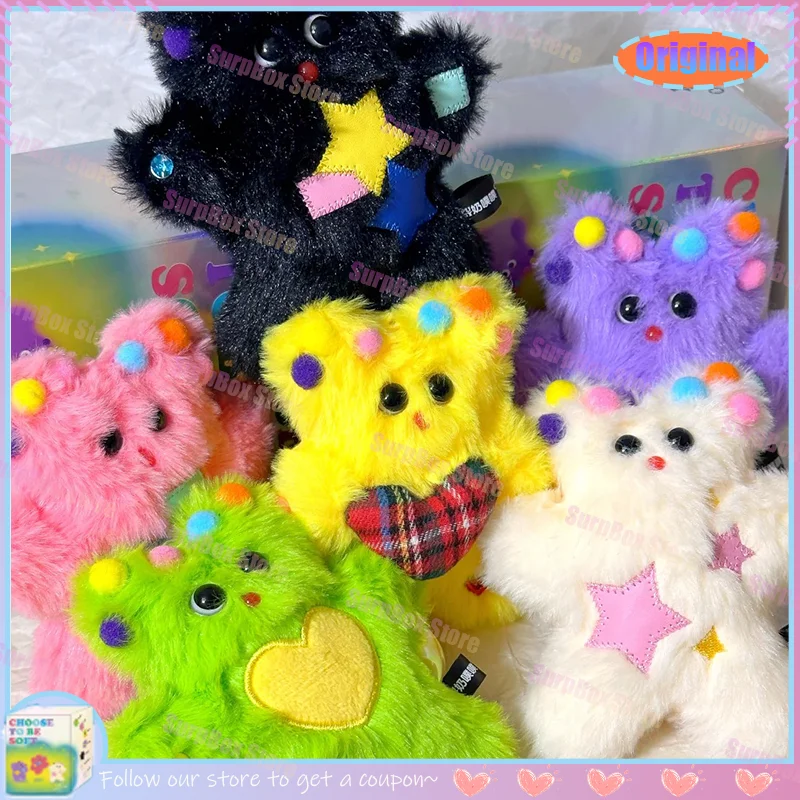 

PUPU BABY Soft Plush Toy Series Kawaii Blind Box Animation Figure Bag Pendant Desktop Decor Collectible Trendy Surprise Gift