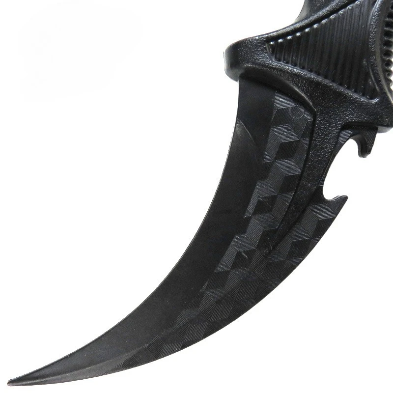 23 سنتيمتر/9.06in CS لعبة نماذج الطرفية Karambit البلاستيك مخلب السكاكين اللعب الأسلحة الدعائم تحصيل الحلي نماذج شفرات غير مقطوعة