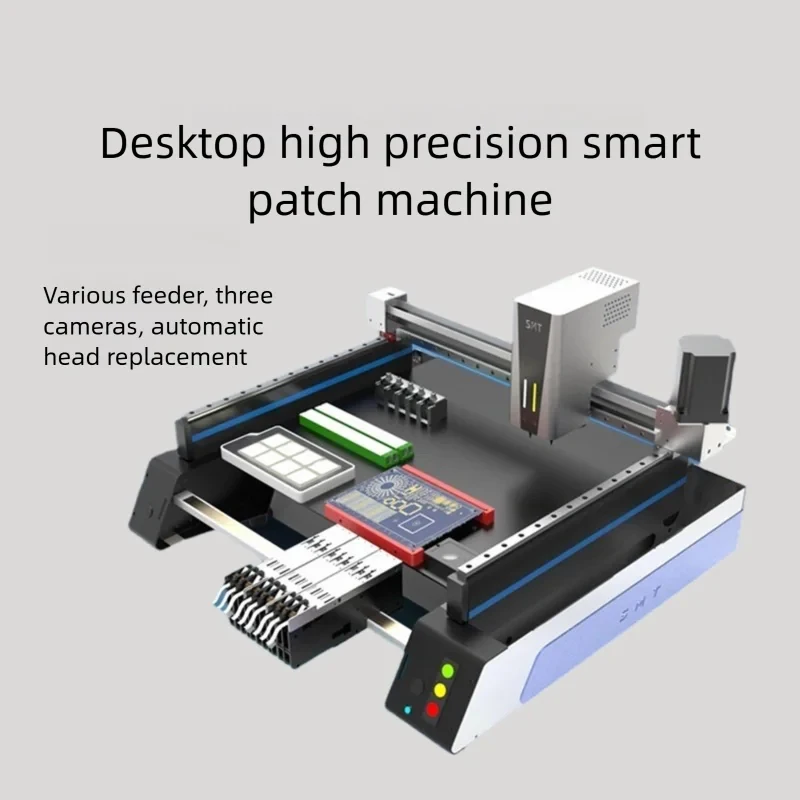 220V/110V Desktop SMT Unit High-speed Fully Automatic Triple Optical Positioning Pick And Place PCB Sampling