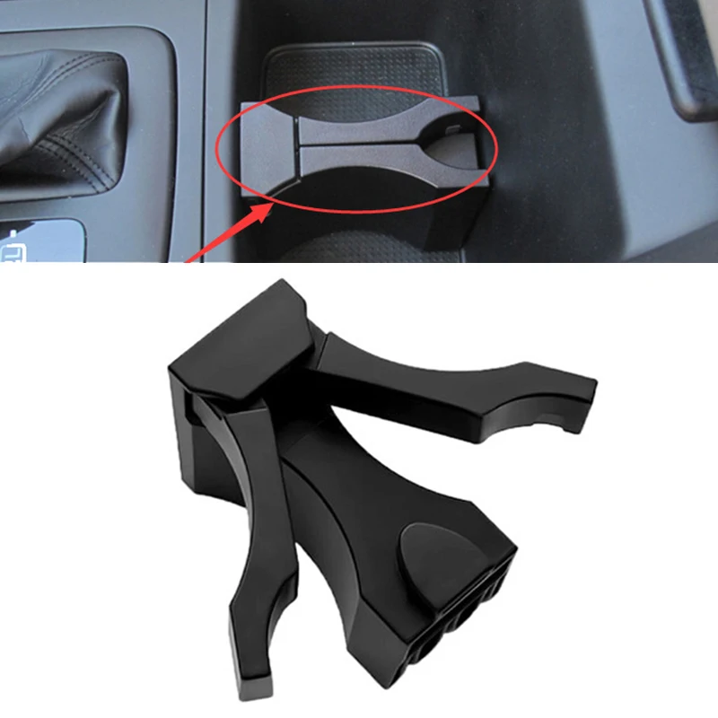 1x Car Center Console Cup Holder Divider Insert Fit For Toyota Prado LC120 2003-2009 For Land Cruiser LC200 2008-20 55633-60040