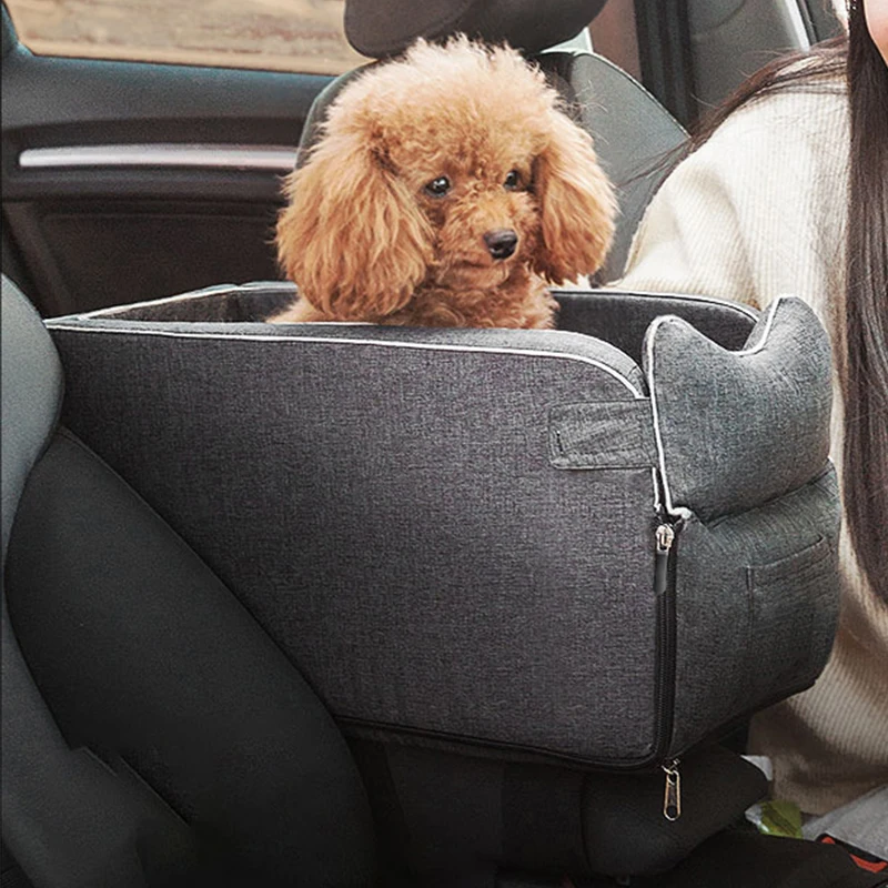 NEW Portable Dog Cat Car Seat Travel Companionship  Safety Pet Car Bed Transport Dog Carrier Protection House Cat Accessories