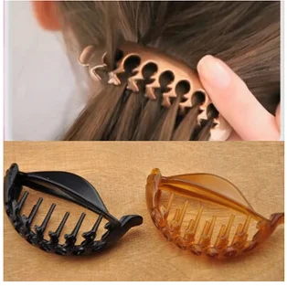 New fluffy ponytail Hair clip curler hair buckle hair comb buckle hairstyle making accessories