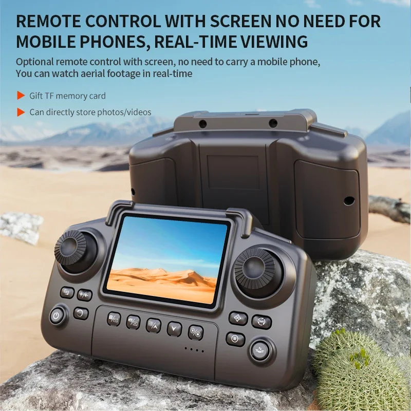 طائرة بدون طيار E99 Pro مع كاميرا 8K HD وجهاز تحكم عن بعد كوادكوبتر بأربعة محاور لارتفاع الطائرات لعبة طائرة GPS للتصوير الجوي