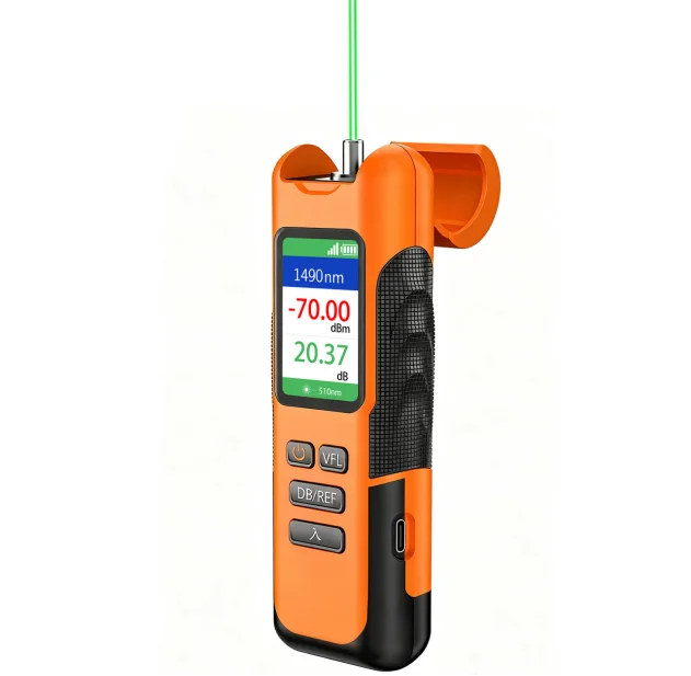 Y12 High-Precision  All-in-One OPM & VFL  Green Light Color Screen Version