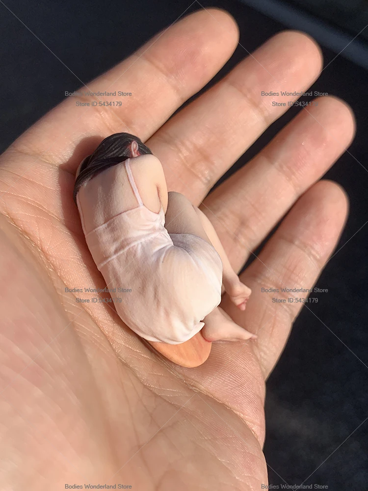 Figura de soldado femenino a escala 1/16, 1/18, pintura de simulación en miniatura, arte del cuerpo humano para chica, escultura de escritorio, colección de muñecos