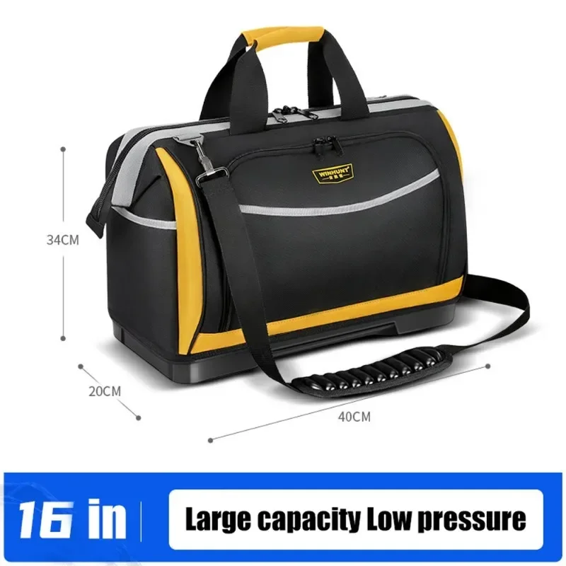 Tools Multifunctional Storage Bag Professional Electrician Layer Capacity Suitcase Waterproof Carpenter Repair Kit Oxford Cloth