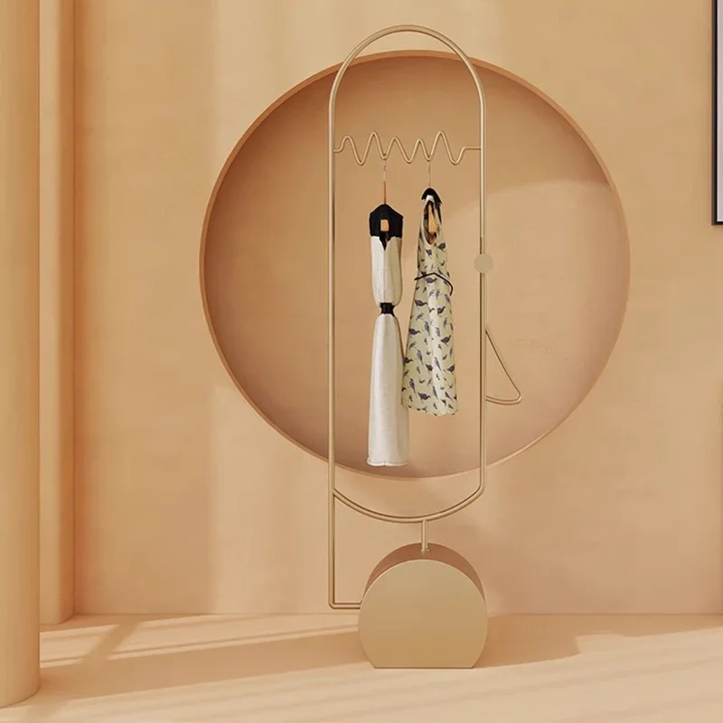 Standing Modern Clothes Hanger Saving Garment Bedroom Garden Clothes Hanger Minimalist Jacket Hallway Furniture