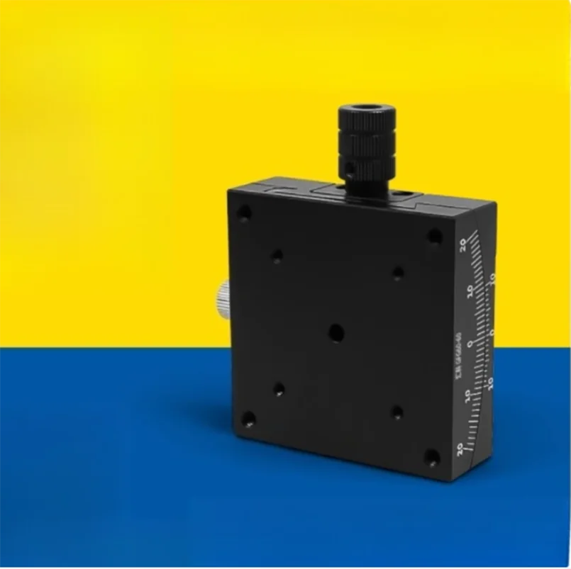 X Axis XY Axis 40mm GFG40 Sliding Table Manual Radian Angle Table Goniometer Swing Table Measurement Displacement Radian