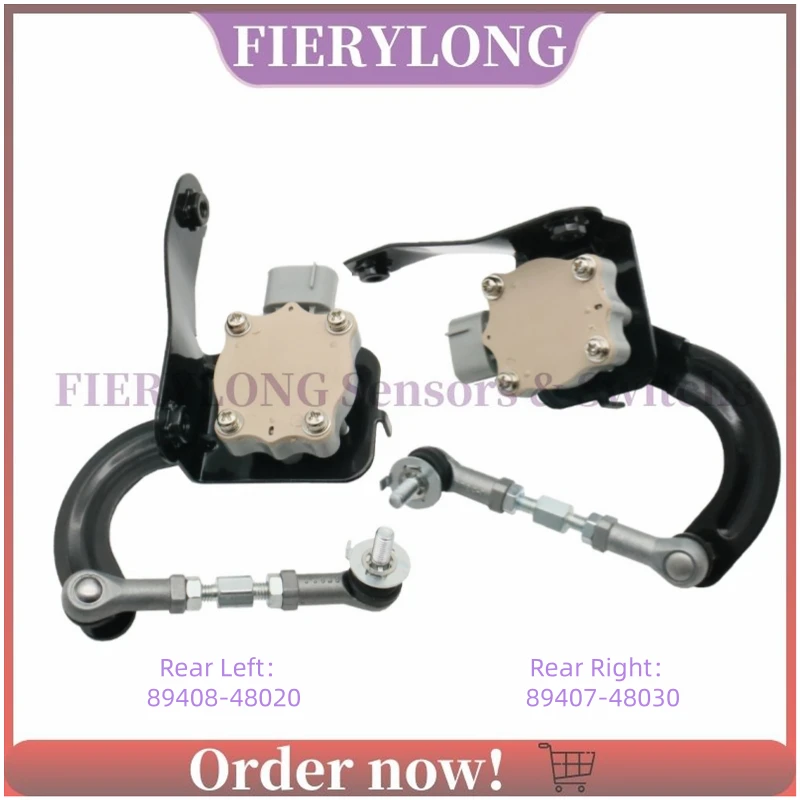 

89408-48020 89407-48030 Датчик уровня задних фар для 2004-2009 Lexus RX350 RX400h RX330 3.3L 3.5L 8940848020 8940748030