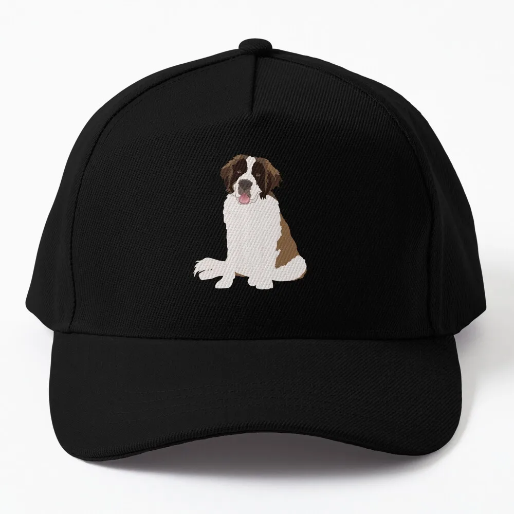 Saint Bernard Pattern Baseball Cap Sunscreen Military Cap Man Mens Hats Women's