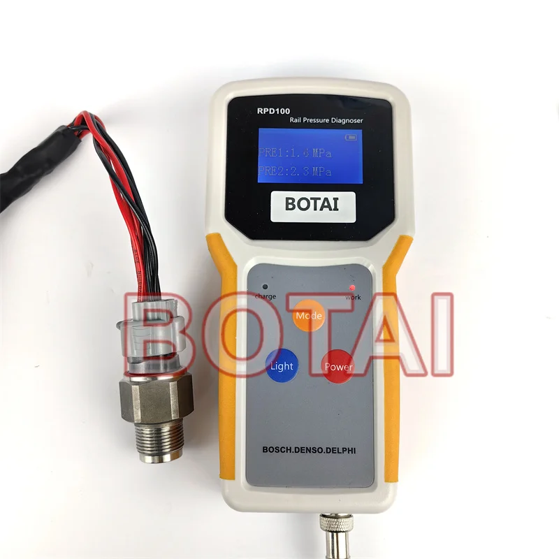 6 Pin Pressure Sensor Tester RPD100 For 1GD 2GD HP5 HP6 Pump Rail Sensor 89458-60010 499000-6080 499000-6081 89458-20052