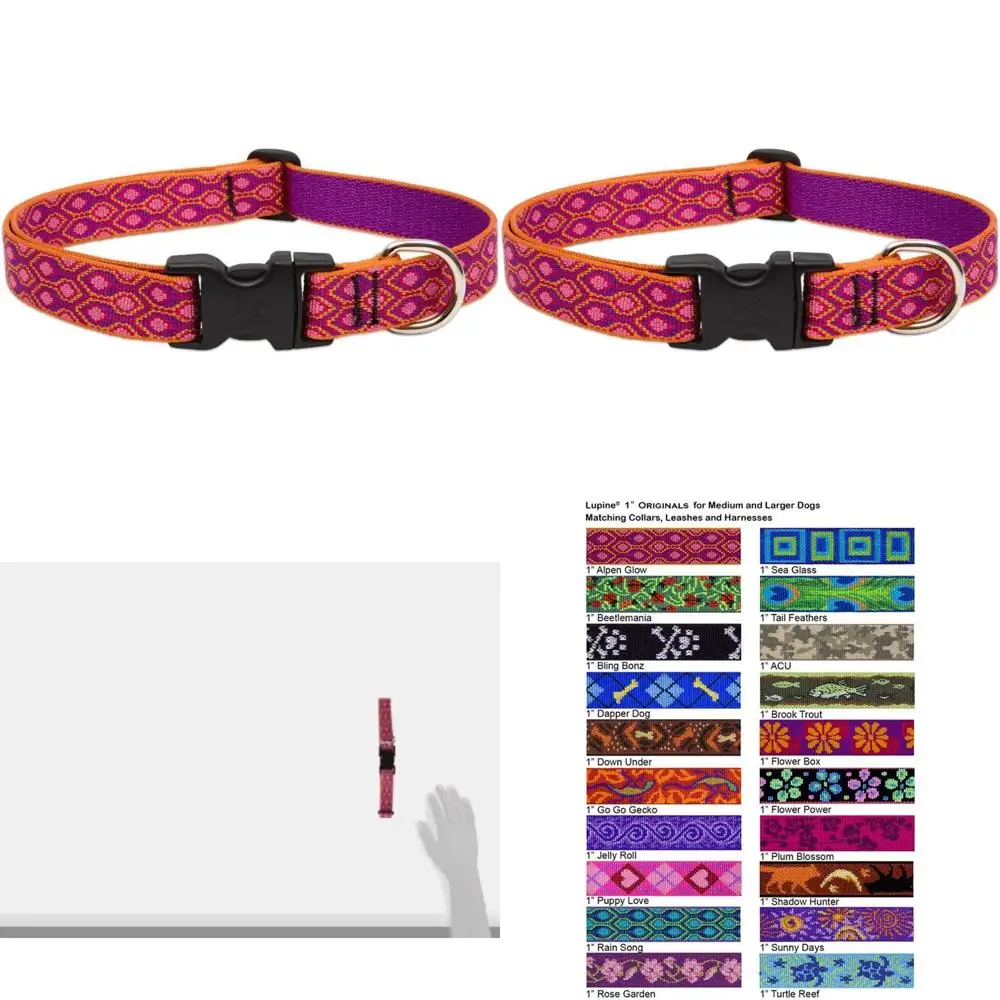 

Оригинальный регулируемый ошейник Alpen Glow 12–20 дюймов для средних и больших собак