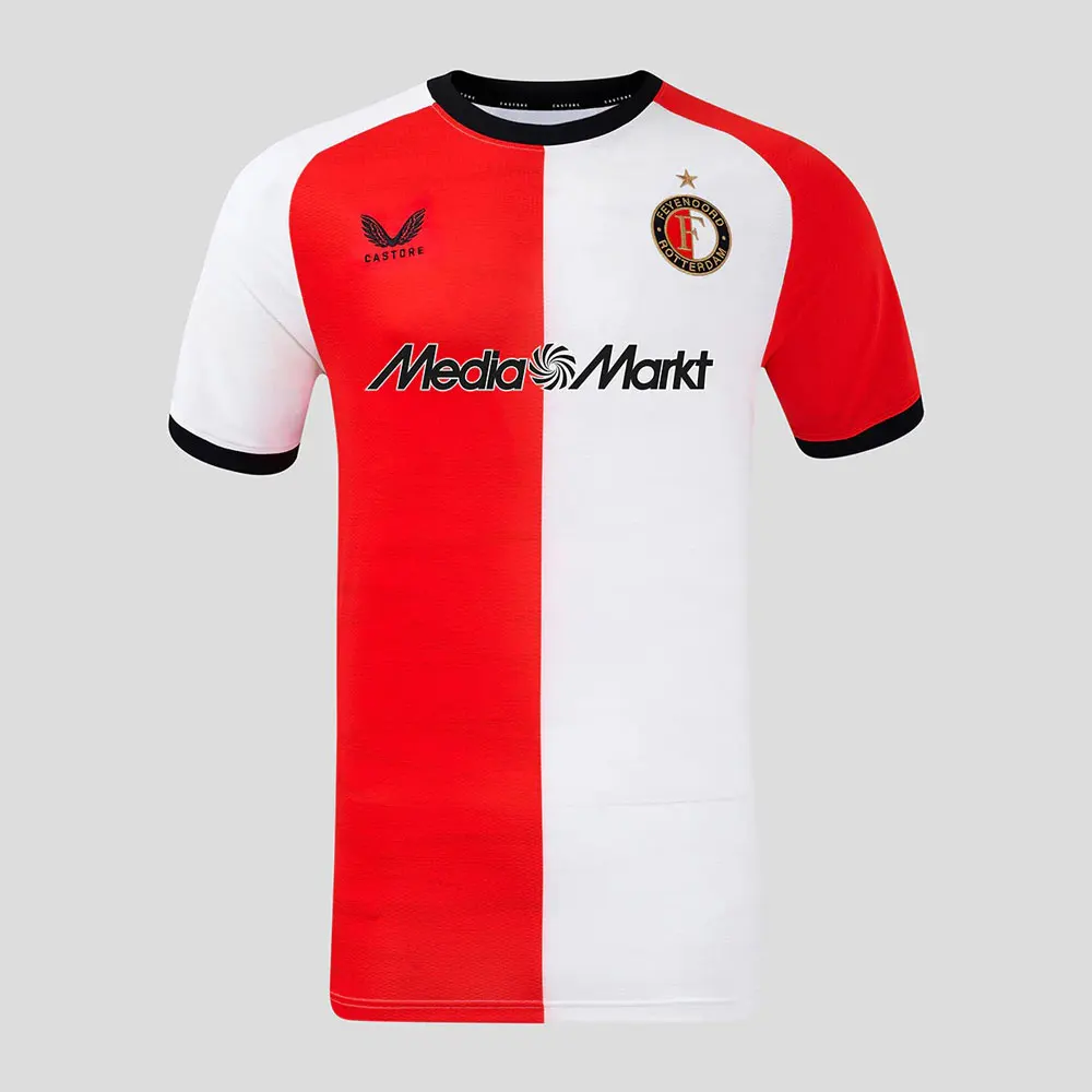 24-25 New Hot shirt Eredivisie Feyenoord shirt 3D printed men's and women's children's shirt Sports casual plus size shirt