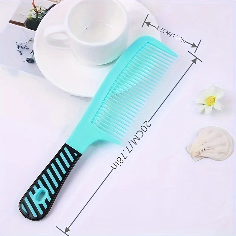 Peignes de coiffure en plastique pour hommes et femmes, poignées de qualité supérieure, doux et durables, à proximité, 15 pièces/ensemble