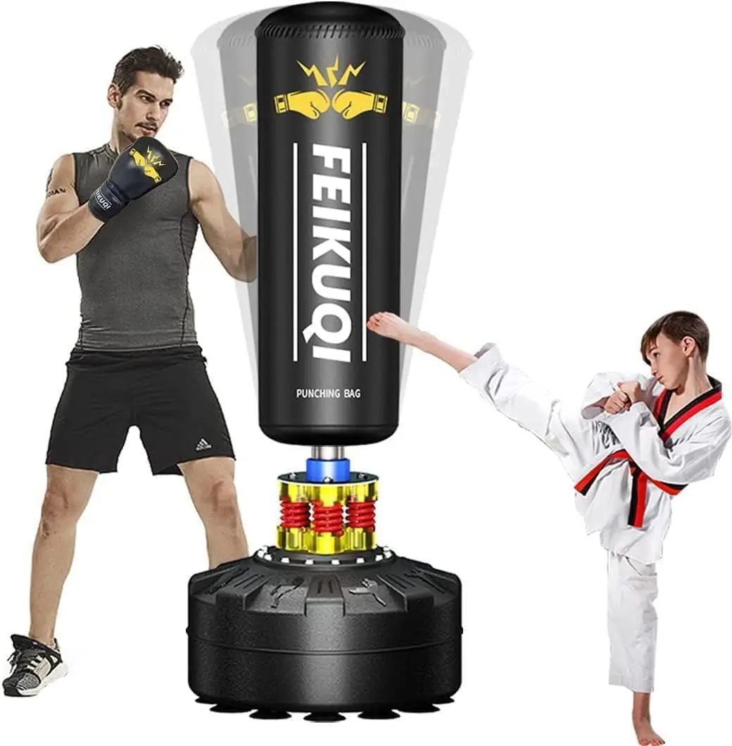 

Punching Bag For Adults, Boxing Bag With Stand 70''-205Lbs Freestanding Punching Bag For Adult Youth Kids - Men Women Stand