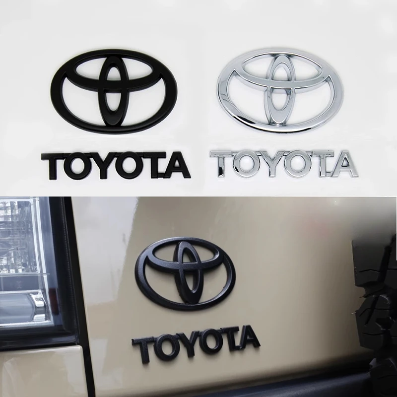 Modified body electroplating letter labeling decoration supplies tailgate electroplating car logo for Toyota FJ Cruiser