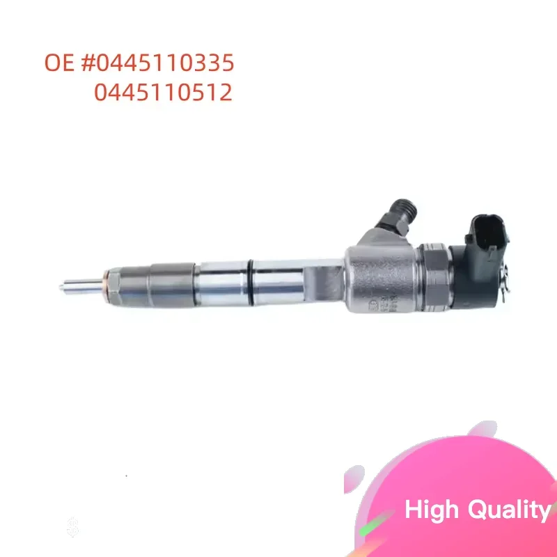 

High Quality New 0445110335 0445110512 Fuel Injector For Bosch 2.8l JAC TRUCK Engine Parts Injection