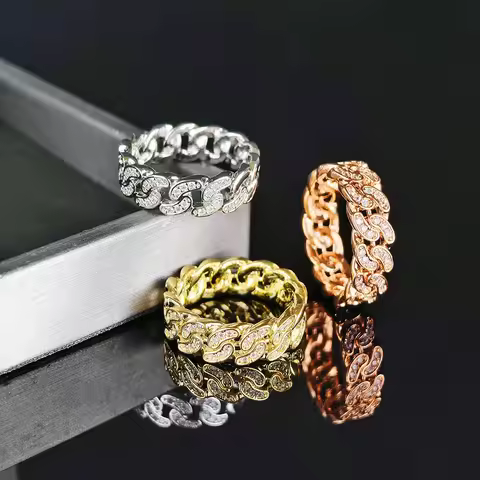 Moonso Trendy Rose Gold Silver Color Eternity Band Ring For Women Anniversary Gift Jewelry Bulk Sell R6154