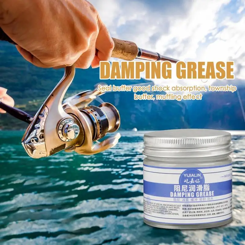 Damping Grease High Viscosity Polishing Lubricating Abrasive Car Door Noise Elimination Anti-Rust Lubricating Grease For Rubber