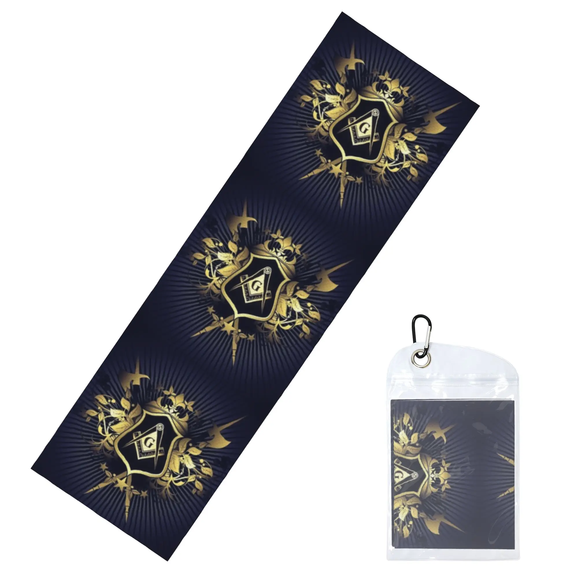 Freemason Square And Compass Towel Quick Dry Masonic Symbol Super Soft  Running Towels