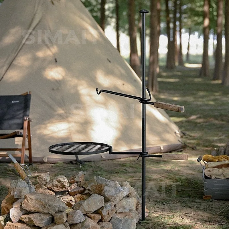 1Set Portable Multifunctional Outdoor BBQ Grill Foldable Fire Pit For Camping Picnic Winter Bonfire