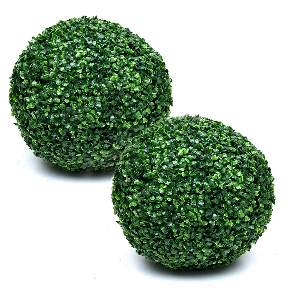 

Универсальные декоративные растения-топиарии: искусственные шары из боксwoodа, удобная упаковка, гибкое размещение, для использования в помещении