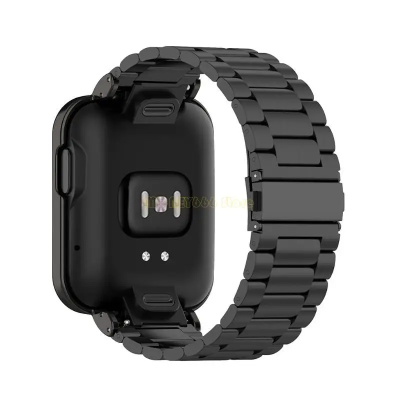 

F62C For Mi Watch Lite/Redmi Watch Adjustable Metal Band Straps Comfortable Wristband
