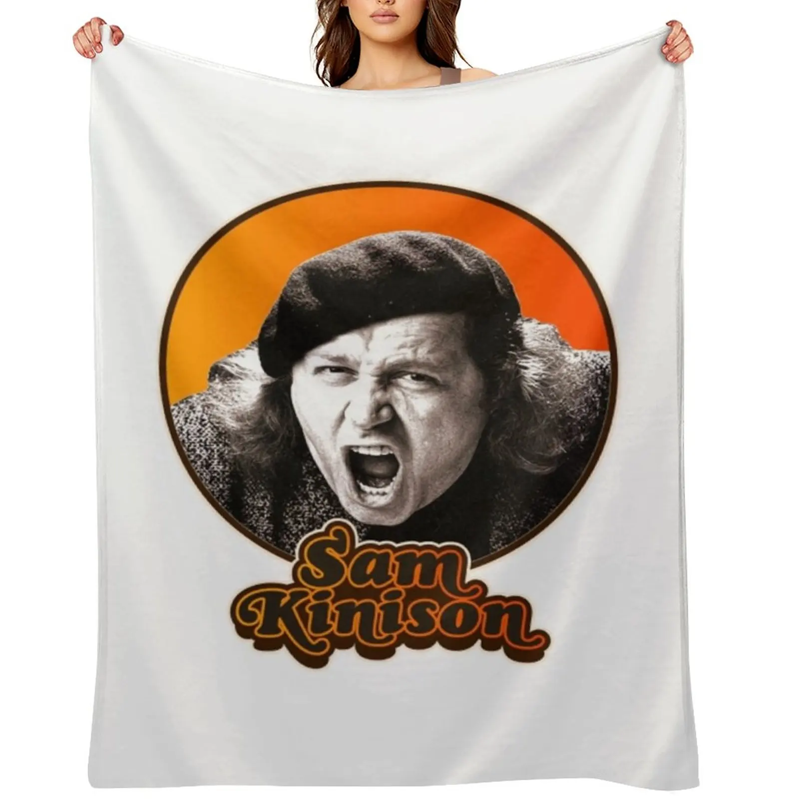 Sam Kinison Throw Blanket Luxury Designer Sleeping Bag Plaid Vintage Blankets