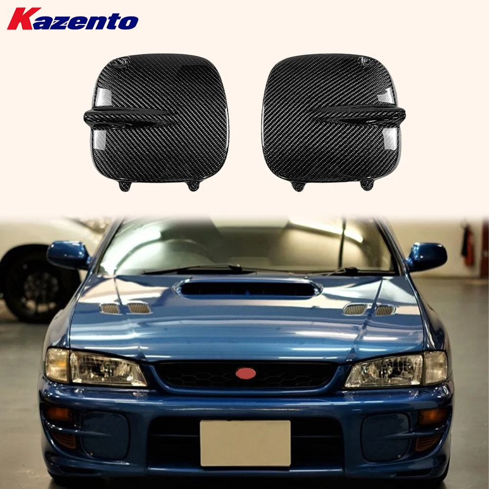 

Для Subaru Impreza GC8 GF Sedan WRX STI 1998-2000 карбоновая крышка противотуманной фары