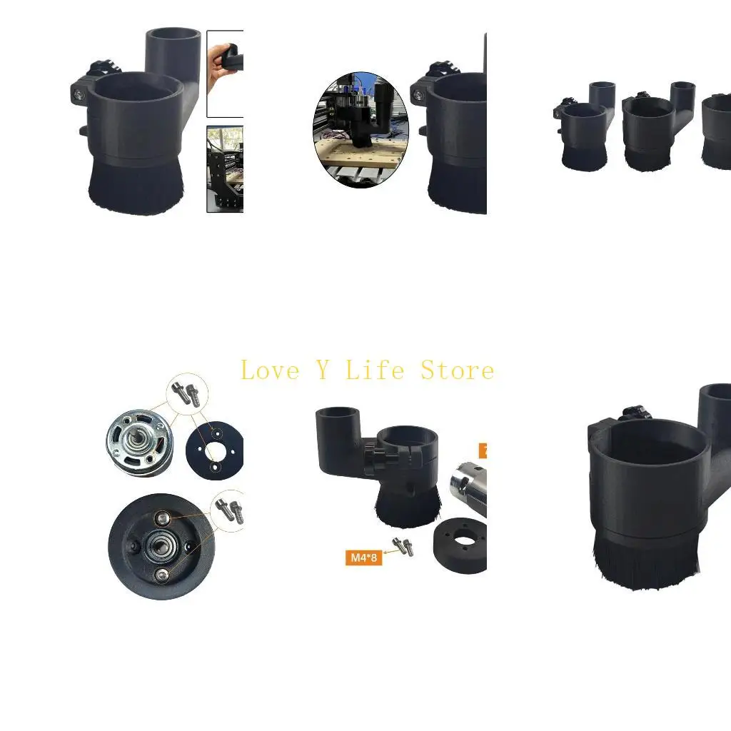 

L74C Engraving Machine Spindle Brush Dustproof Brush Vacuum Cleaner For 775 Motor