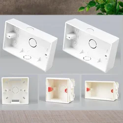 Home Improvement PVC Wall Mounted Bottom Box 146 Type Wall Switch Socket 86 Wire Junction Box Plastic Box