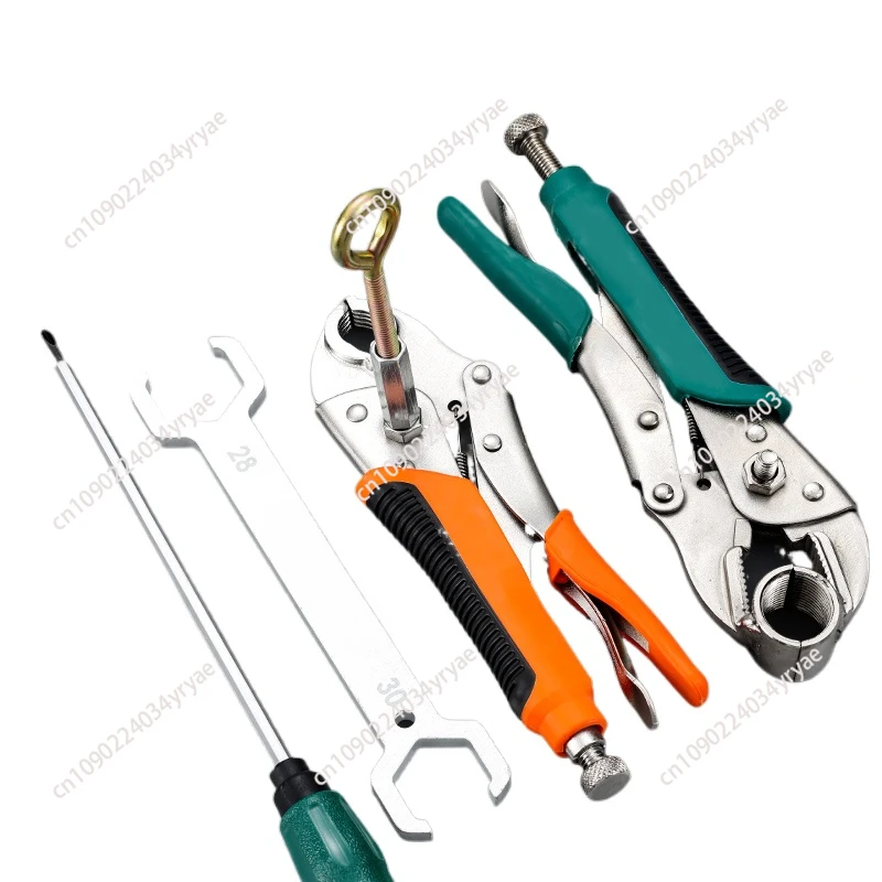 Floor heating pipe removal pliers, water separator removal tool wrench