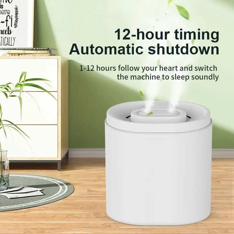 Humidificateurs personnels pour bébé pour pépinière, diffuseur d'aromathérapie silencieux, grande capacité, supporter ficateur d'air, double buse de pulvérisation, 6L
