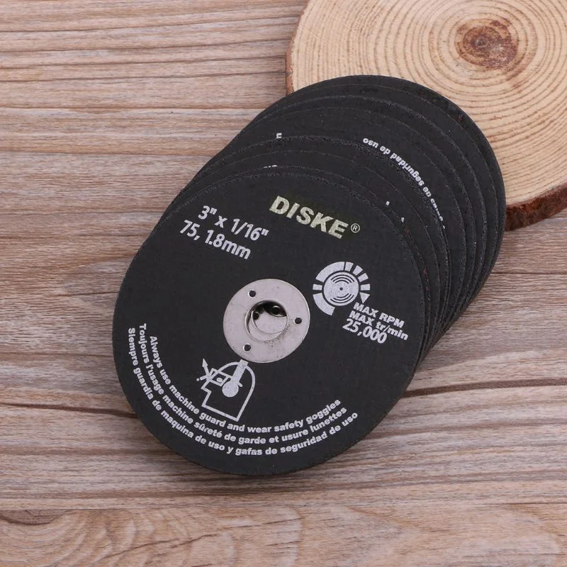 5pcs Circular Resin Grinding Wheel Saw Blades Cutting Wheel Disc for Metal Cutting Power Tool Accessories