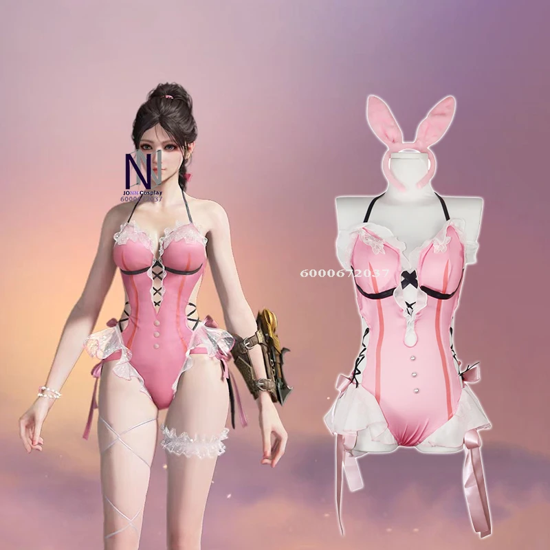 

NARAKA BLADEPOINT Feria Shen Cosplay Costume - Women's Adult Sexy Swimwear for Role Play, Comic-Con & Early Summer
