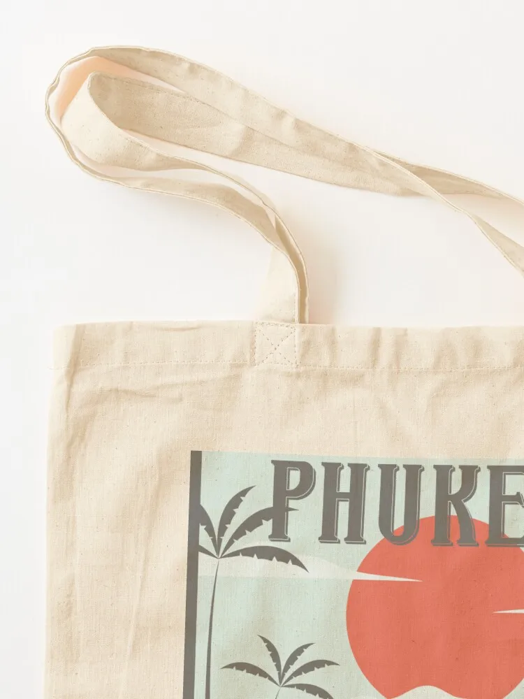 Phuket honeymoon retro Tote Bag Canvas shoulder bag eco bag folding cute tote luxury women