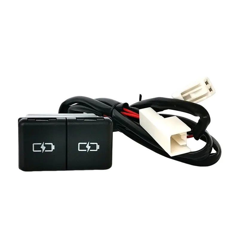 NEW HOT In Stock-Car 12V-24V Power Adapter QC3.0 USB Type-C PD Socket Charging Outlet For Toyota Sienna Camry Highlander
