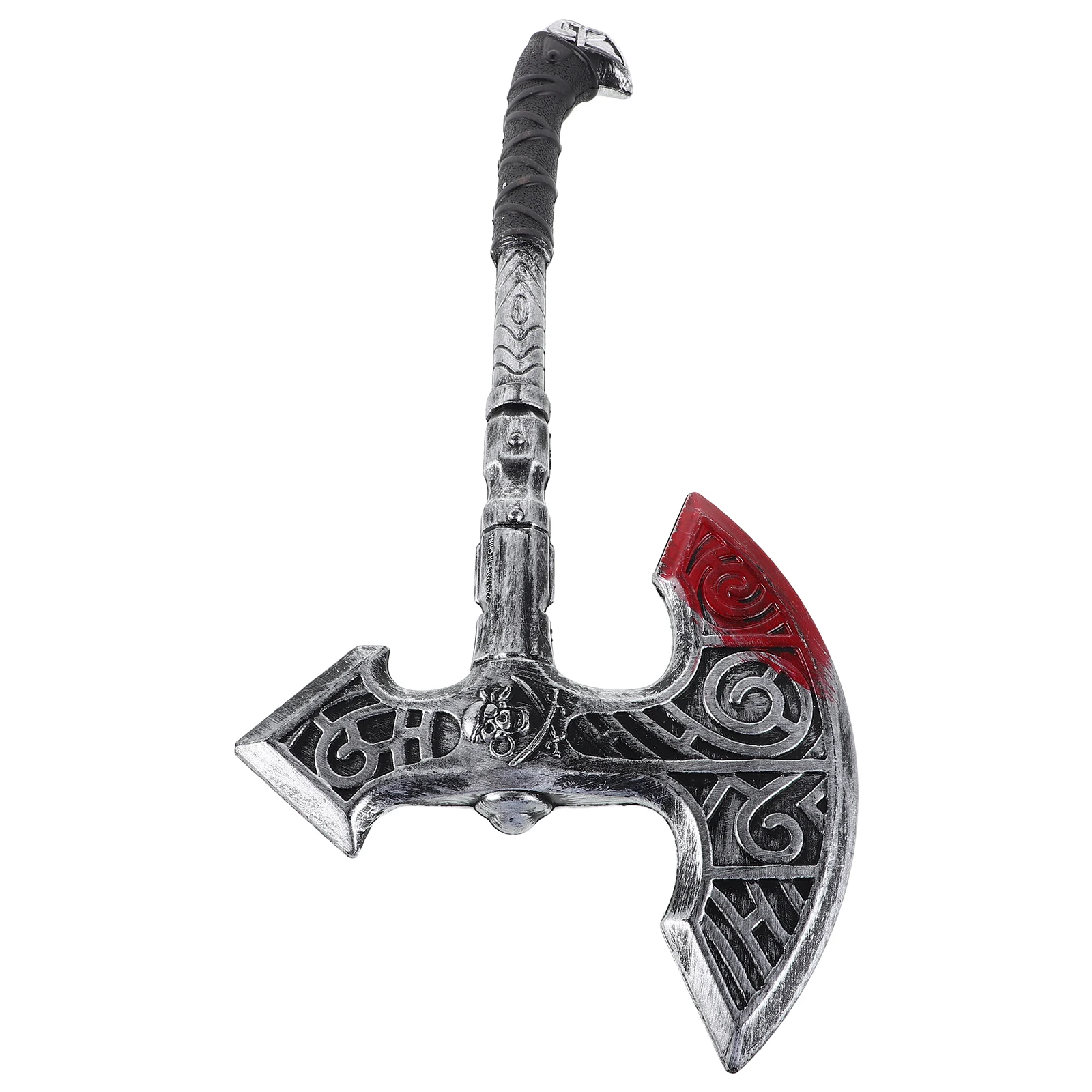 

Simulated Props Realistic Viking Fake Axe Plastic Lightweight Halloween Cosplay Stage Medieval Party Accessory Role Play