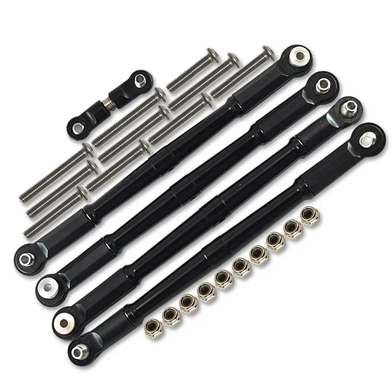 GPM Voor ARRMA 1/7 FIRETEAM 1/8 KRATON NOTORIOUS OUTCAS TALION 6S Upgrade Onderdelen Metalen Stuur Trekstang AR 330221 +AR 340071 +AR 330230
