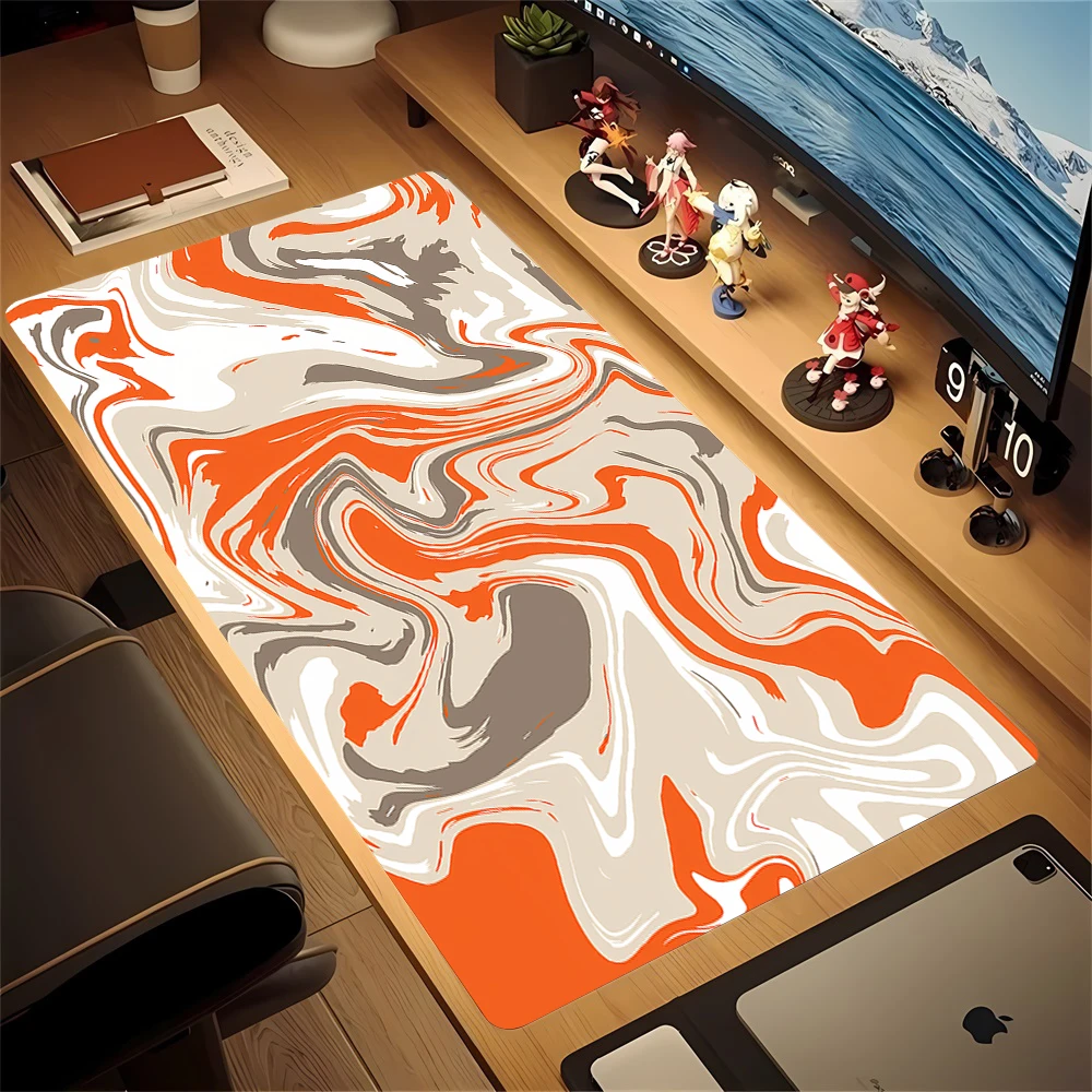 Strata Liquid Computer Mouse Pad Gaming Mousepad Abstract Large 90x40CM Mouse Mat Gamer XXL Mause Carpet Desk Mat keyboard Pads