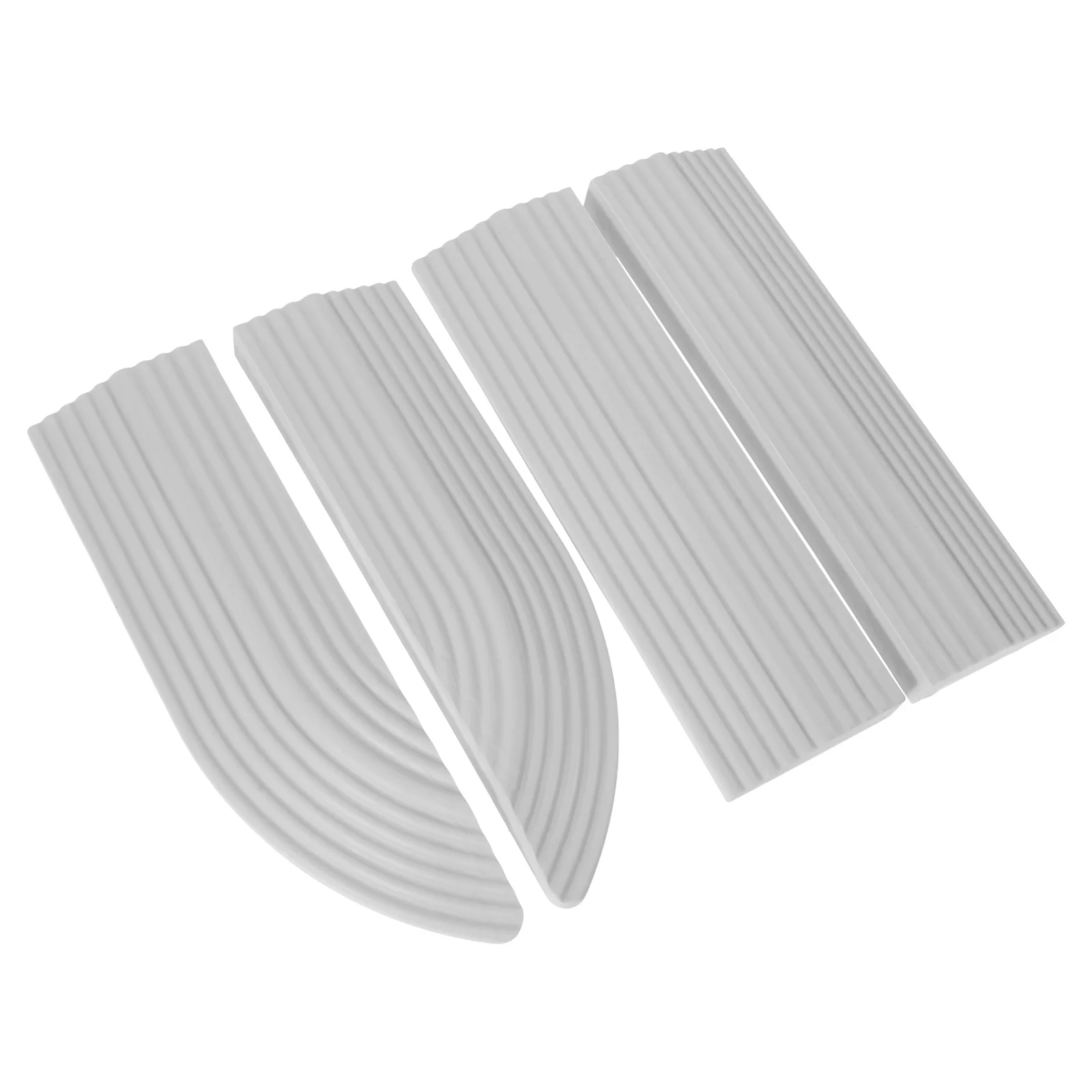 

1 Set Sweeping Robot Ramp Pad Rubber Threshold Ramps For Home Office Indoor Transition Mats Health Care Accessory