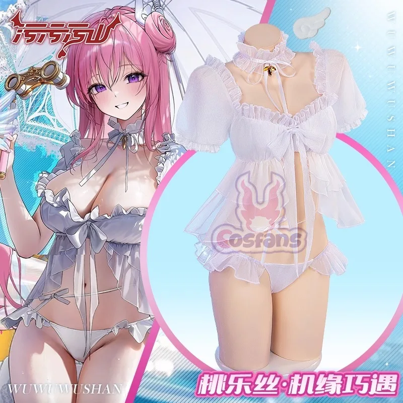 

NIKKE The Goddess of Victory Dorothy Cosplay Costumes Swimwear Dorothy Cheongsam Halloween Costumes Party Dress Female Swimsuit