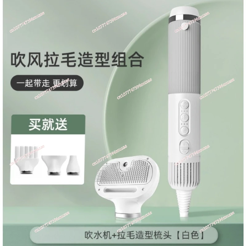 Pet water dryer, hair dryer, hair pulling two-in-one machine, silent bath and drying for dogs