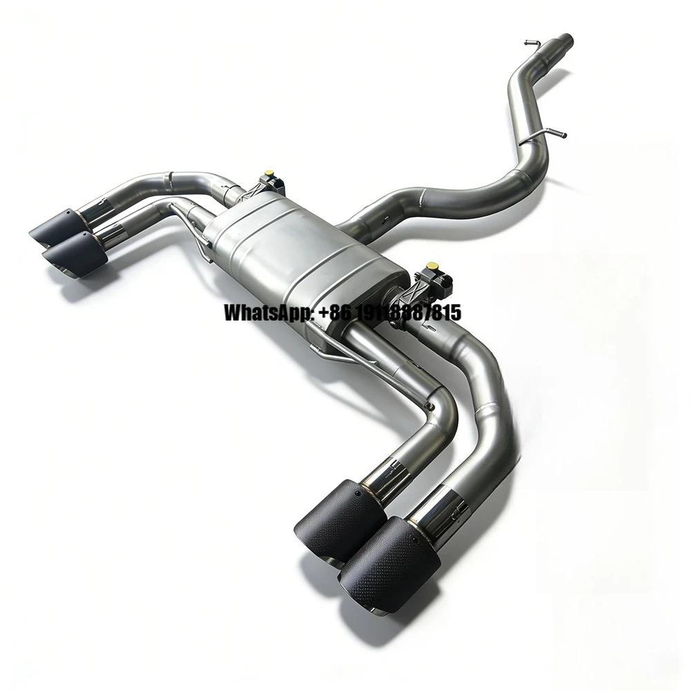 Perfect Sound Catback Exhaust Pipes for Audi TT/TTS 2.0t 2015-2024 Tuning Exhaust System Valve Muffler Factory with Remote