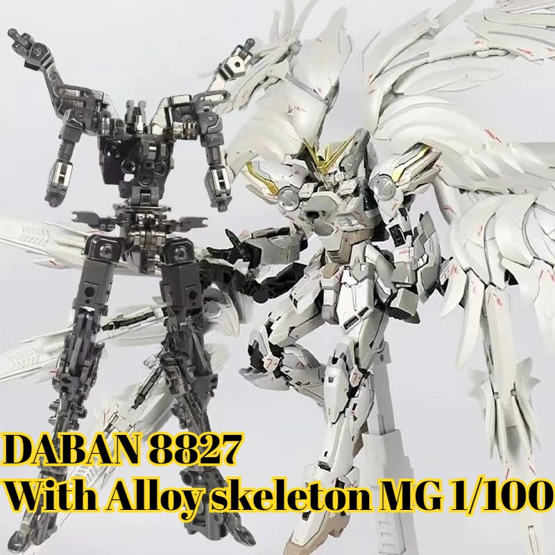

MG 1/100 Daban 8827 Модель скелета из сплава Белоснежка Prelude Fix Модель XXXG-00YSW Крылья в сборе Модель Комплект Фигурки Игрушки